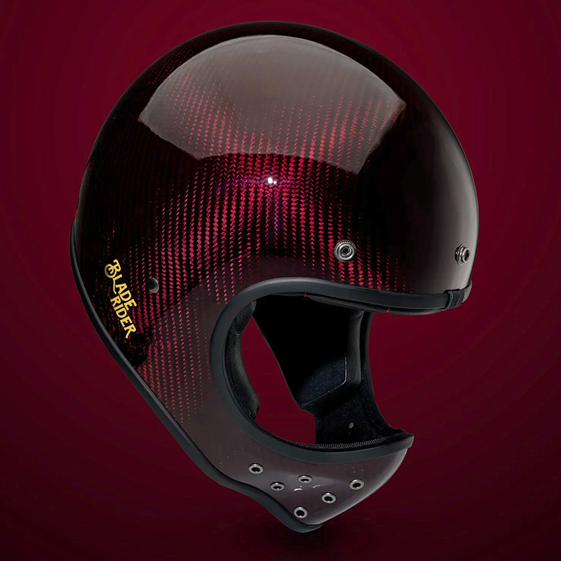 MOTOシリーズ フルフェイスヘルメット レッドカーボン