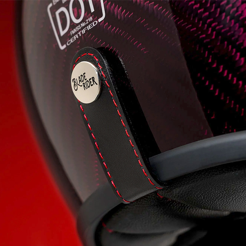 MOTOシリーズ フルフェイスヘルメット レッドカーボン