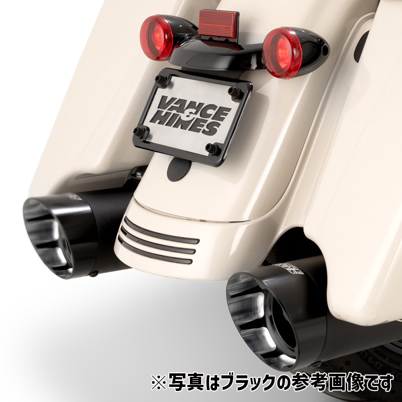 【クリスマスセール】レイザーバック 450 スリップオンマフラー クローム