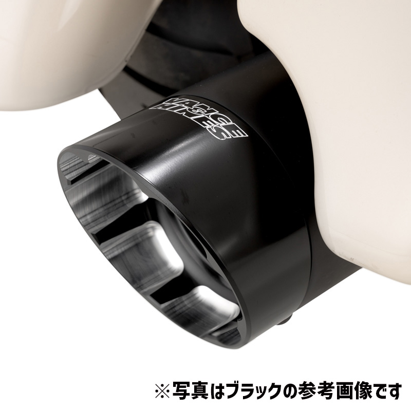 【クリスマスセール】レイザーバック 450 スリップオンマフラー クローム