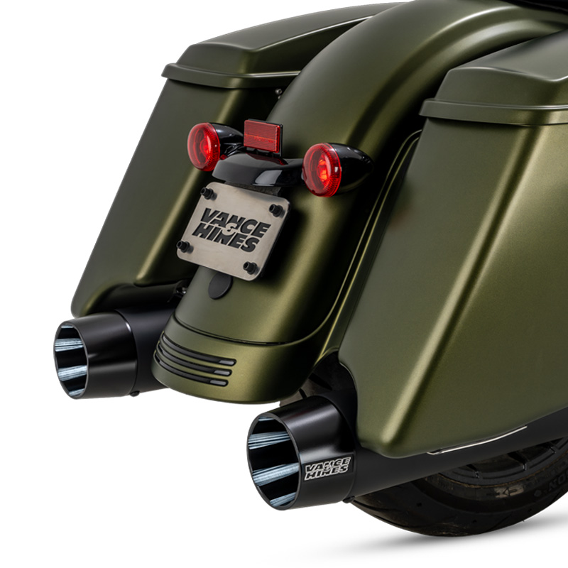 【クリスマスセール】ブラックバード 450 スリップオンマフラー ブラック