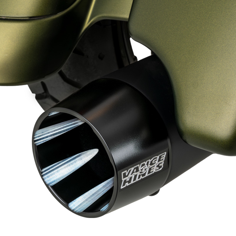 【クリスマスセール】ブラックバード 450 スリップオンマフラー ブラック