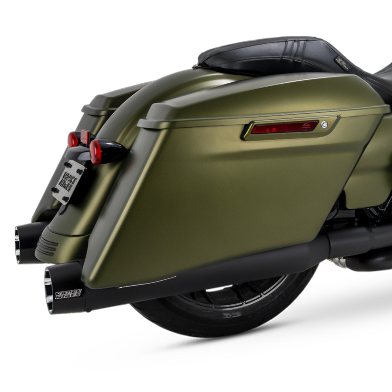 【クリスマスセール】ブラックバード 450 スリップオンマフラー ブラック