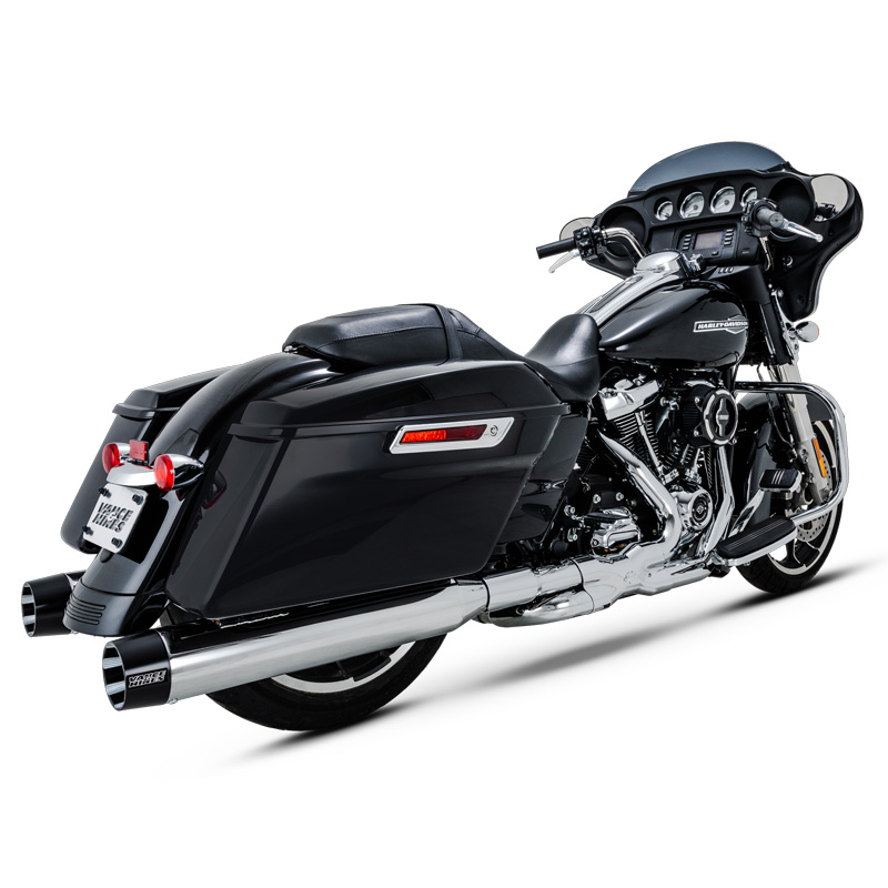 【クリスマスセール】ブラックバード 450 スリップオンマフラー クローム