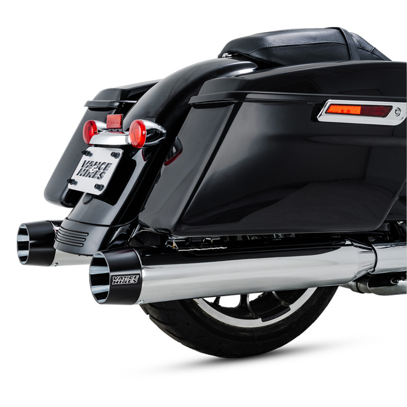 【クリスマスセール】ブラックバード 450 スリップオンマフラー クローム