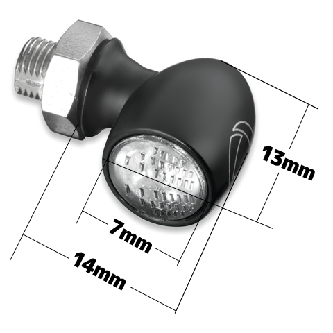 【車検対応】バレットアトー LEDウインカー&レジスター フロント用 パインバレーオリジナルセット