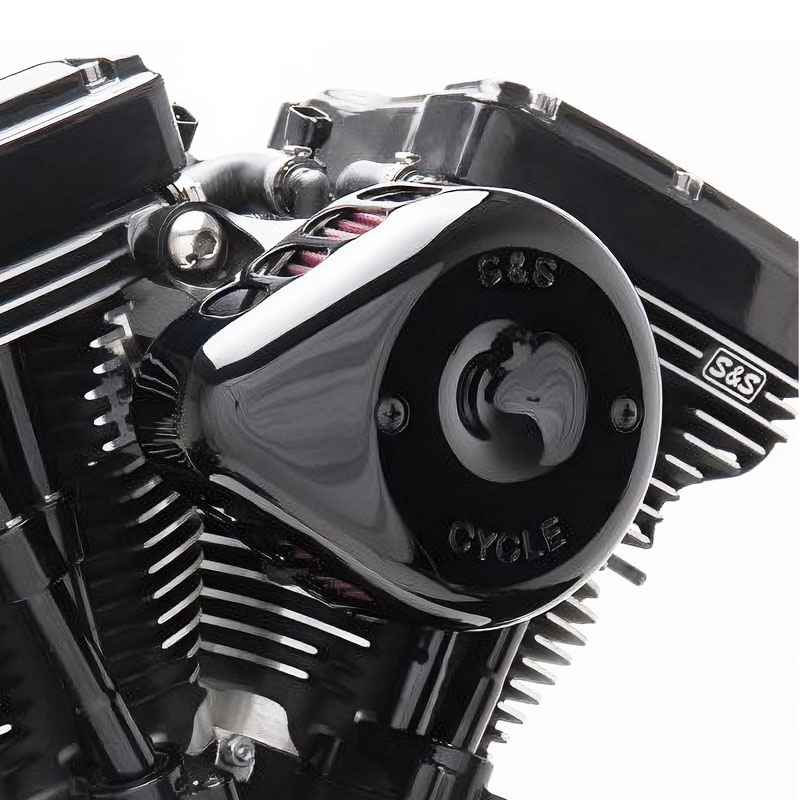 【クリスマスセール】ステルス エアクリーナーキット ミニティアドロップカバー付き ブラック