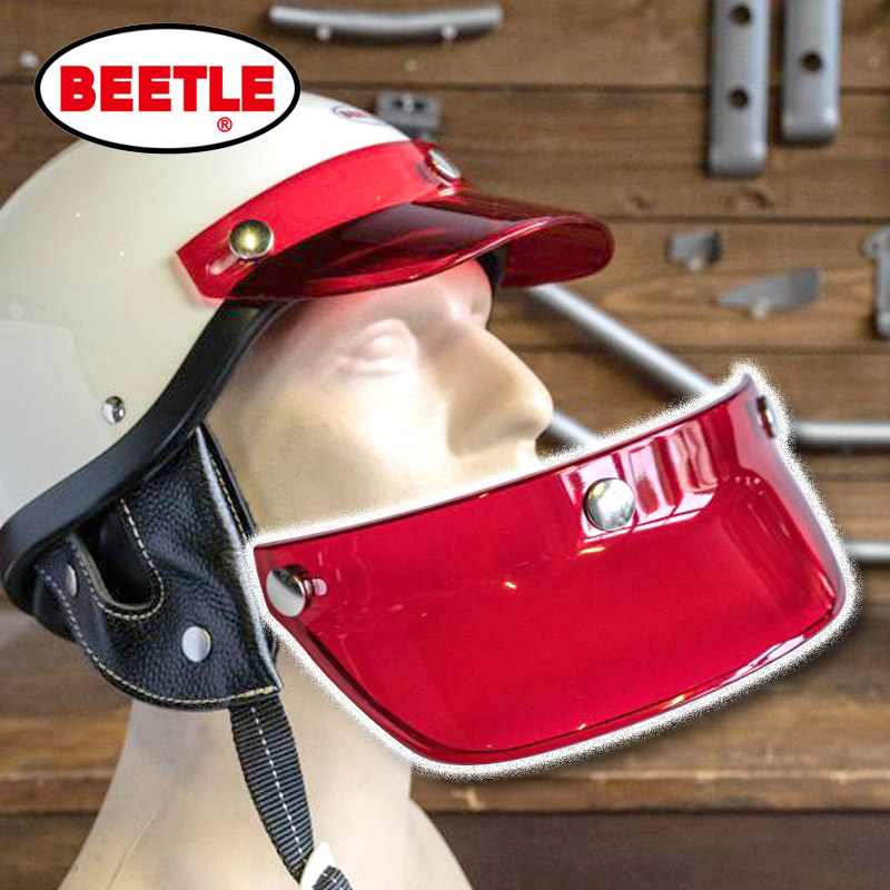 BEETLE '70s バイザー レッド