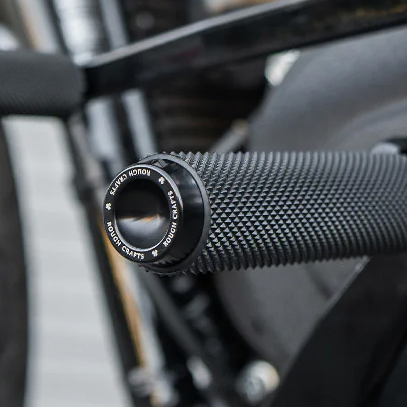 ローレット フットペグ ブラック