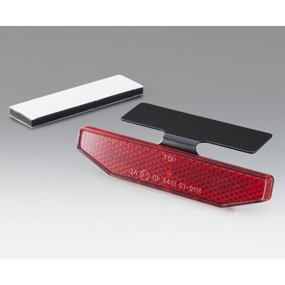 リアフェンダー装着式 汎用リフレクター（赤）