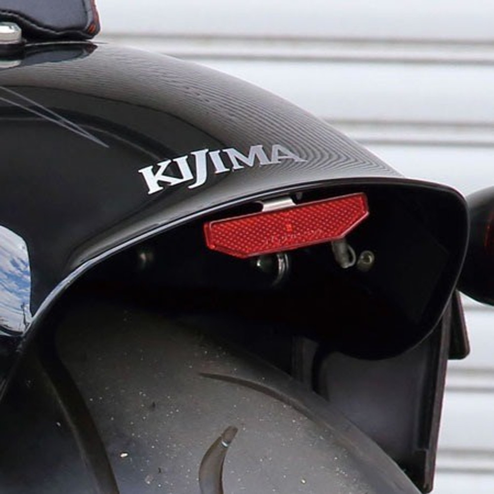 リアフェンダー装着式 汎用リフレクター(赤)