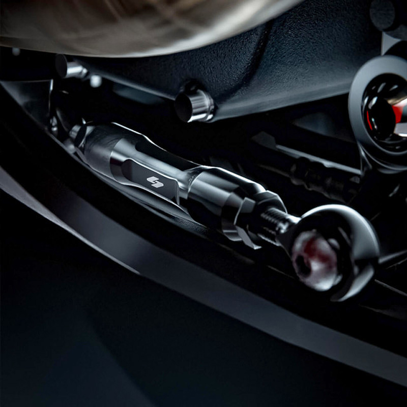 【クリスマスセール】SX3 アジャスタブル ブレーキレバー リンケージ ブラック