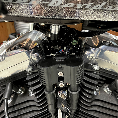 イグニッションコイル移設キット キーレス車両用コイルステー+プラグコードセット