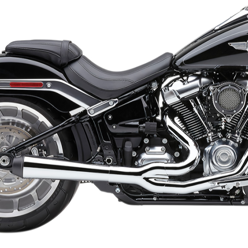 エル ディアブロ 2into1 フルエキゾーストマフラー クローム