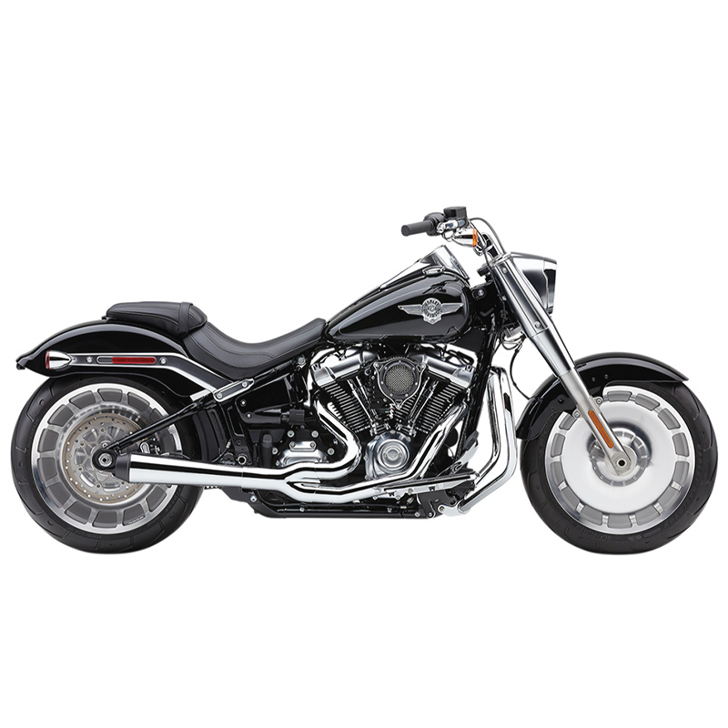 エル ディアブロ 2into1 フルエキゾーストマフラー クローム