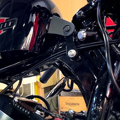 ハイマウント タンクリフトアップキット 2.5インチ/ブラックパウダーコート・ブラックハードウェア付き