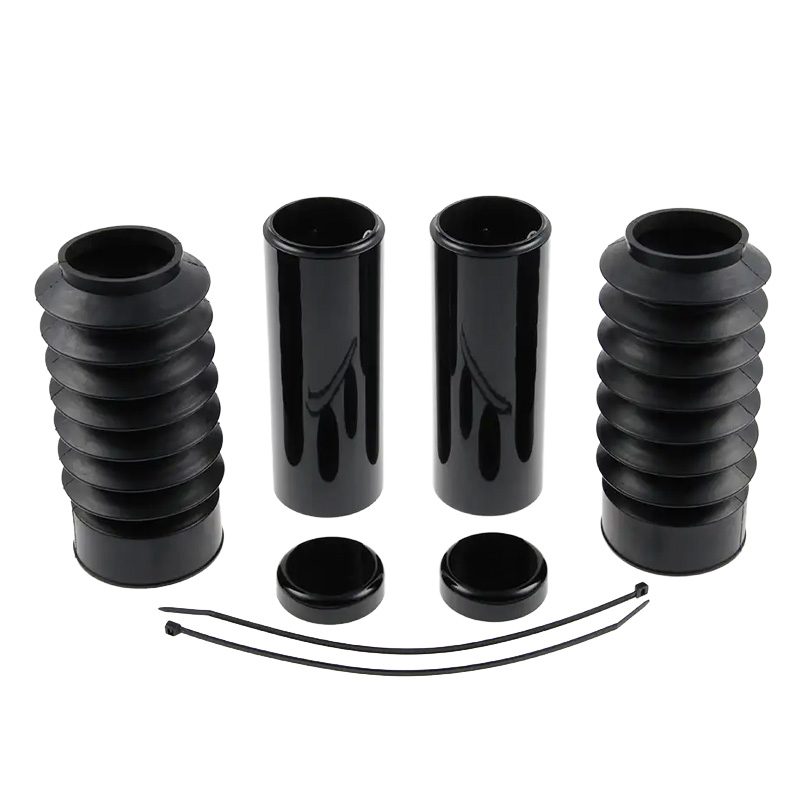 フォークカバーキット（アッパーフォークカバー、フォークブーツ、フォークキャップ） ブラック