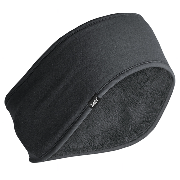 イヤーウォーマー ヘッドバンド スポーツフレックス ハイパイル ブラック