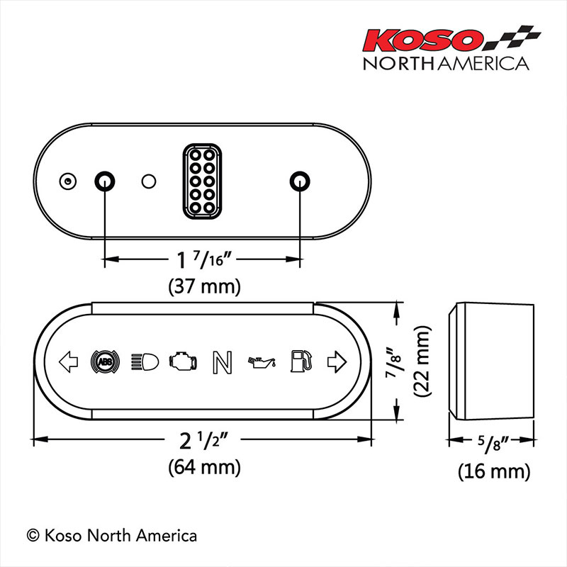 インジケーターライト ディスプレイ
