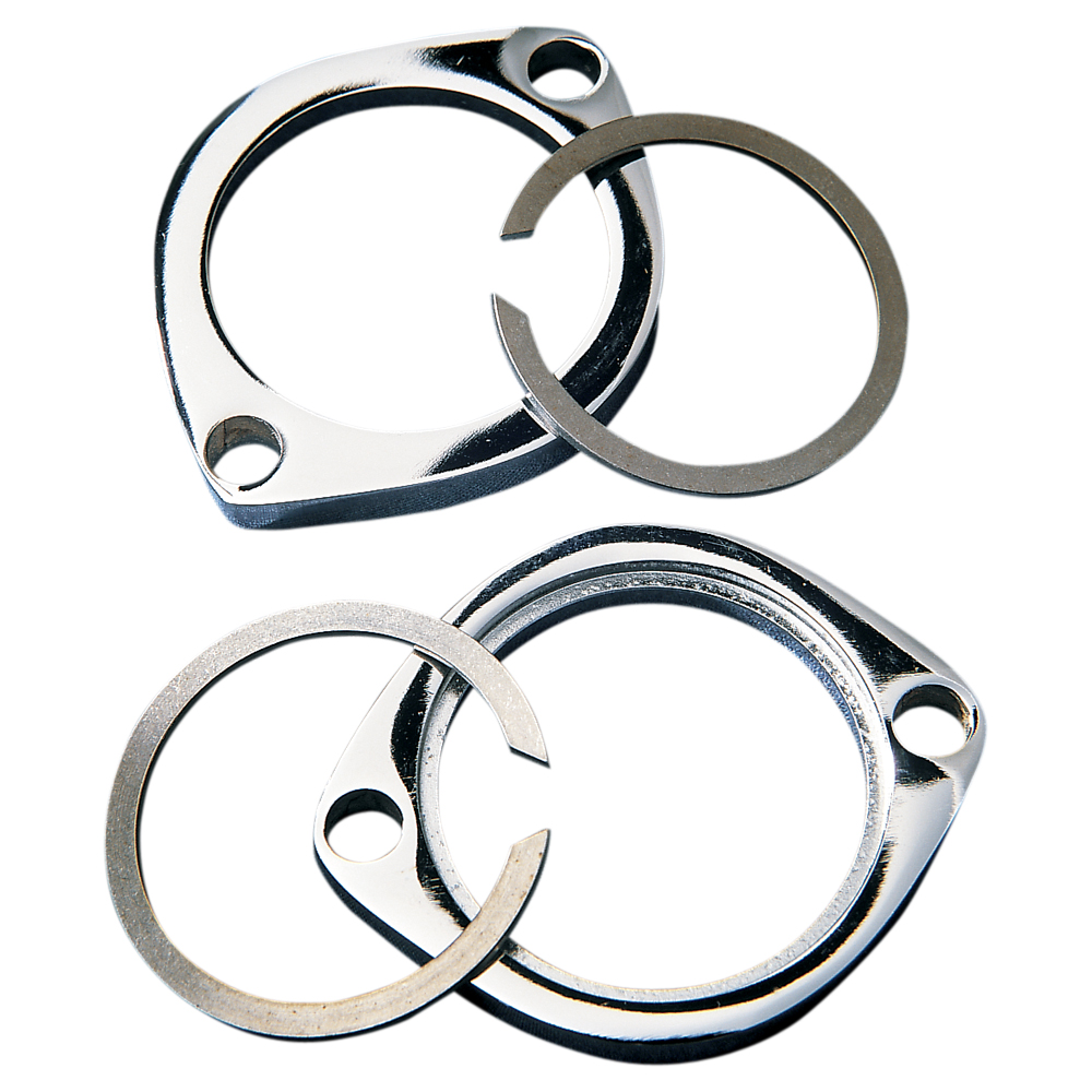 エキゾーストフランジキット/クローム