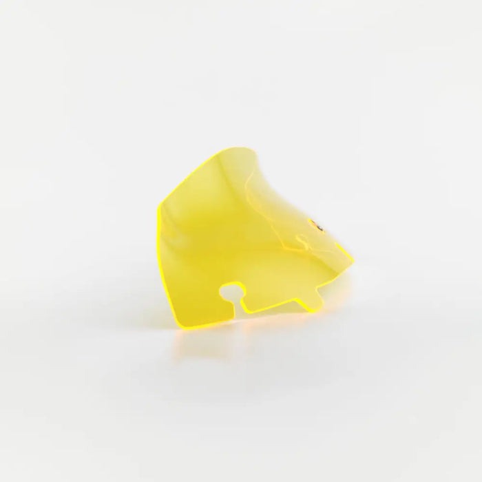 カラー フレア ウインドシールド 4インチ イエローアイス