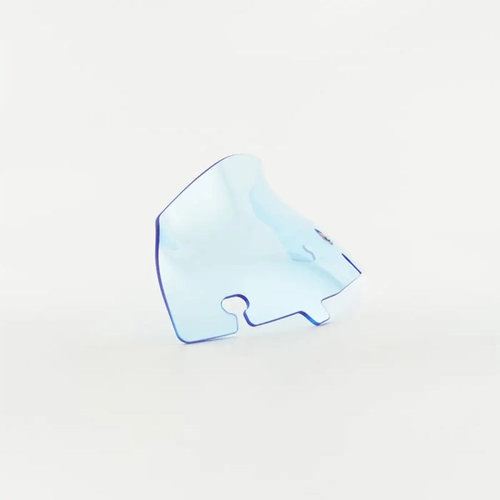 カラー フレア ウインドシールド 4インチ ブルーアイス