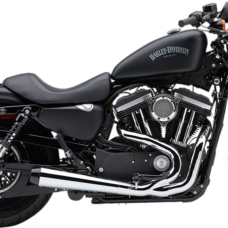 【12月限定セール】 ”エル ディアブロ” 2into1 フルエキゾーストマフラー クローム