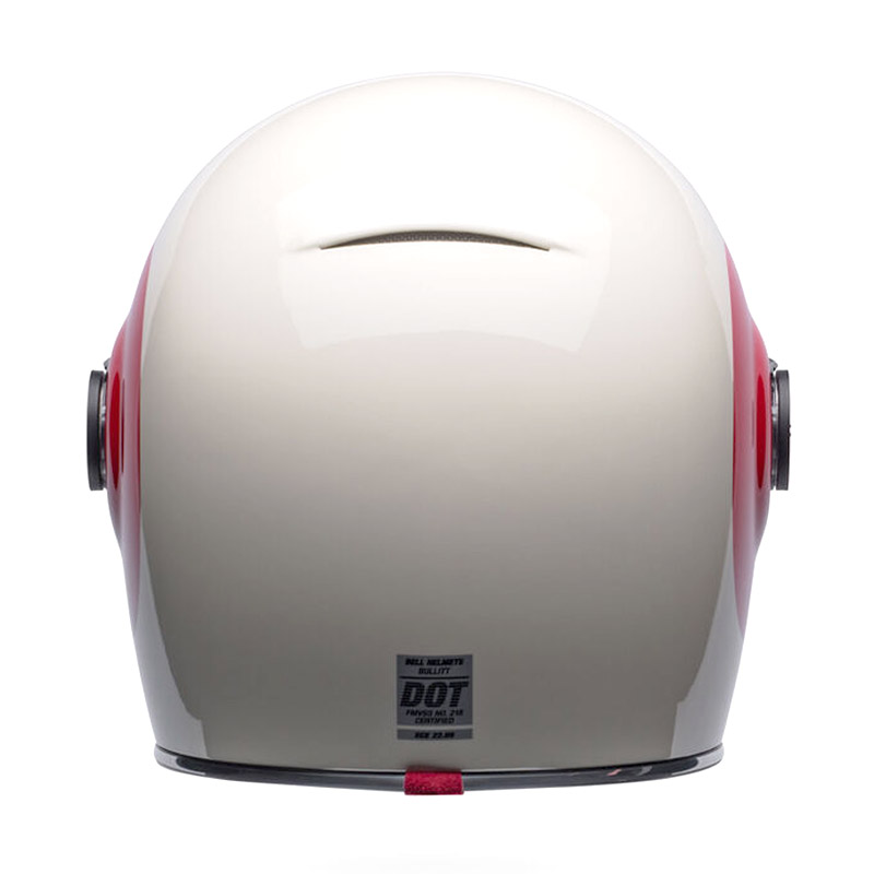 【12月限定セール】 ブリット フルフェイスヘルメット TT グロス ヴィンテージホワイト/オックスブラッド