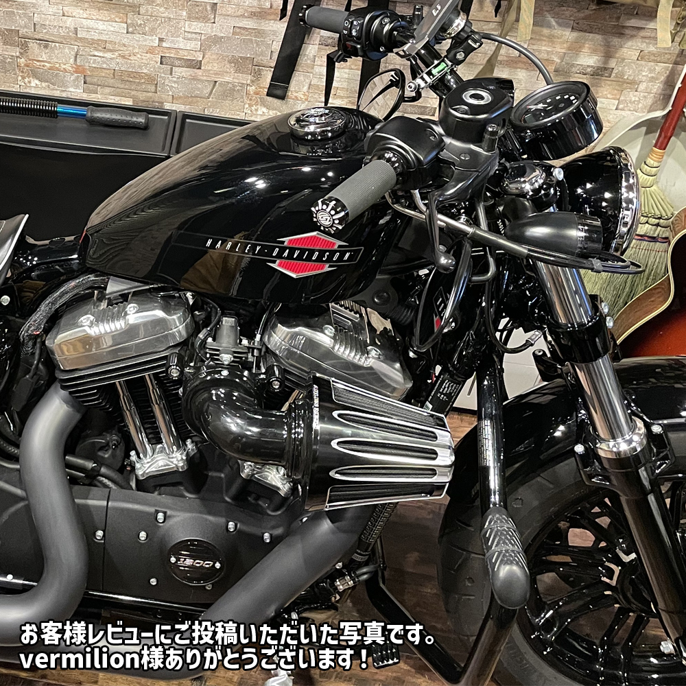 【クリスマスセール】ディープカット モンスターサッカー エアクリーナー ブラック