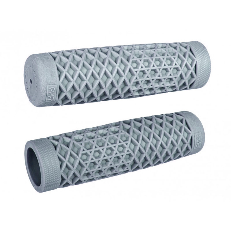 ヴァンズ×カルト ワッフルハンドルバー グリップセット グレー 1インチハンドル用 ODI