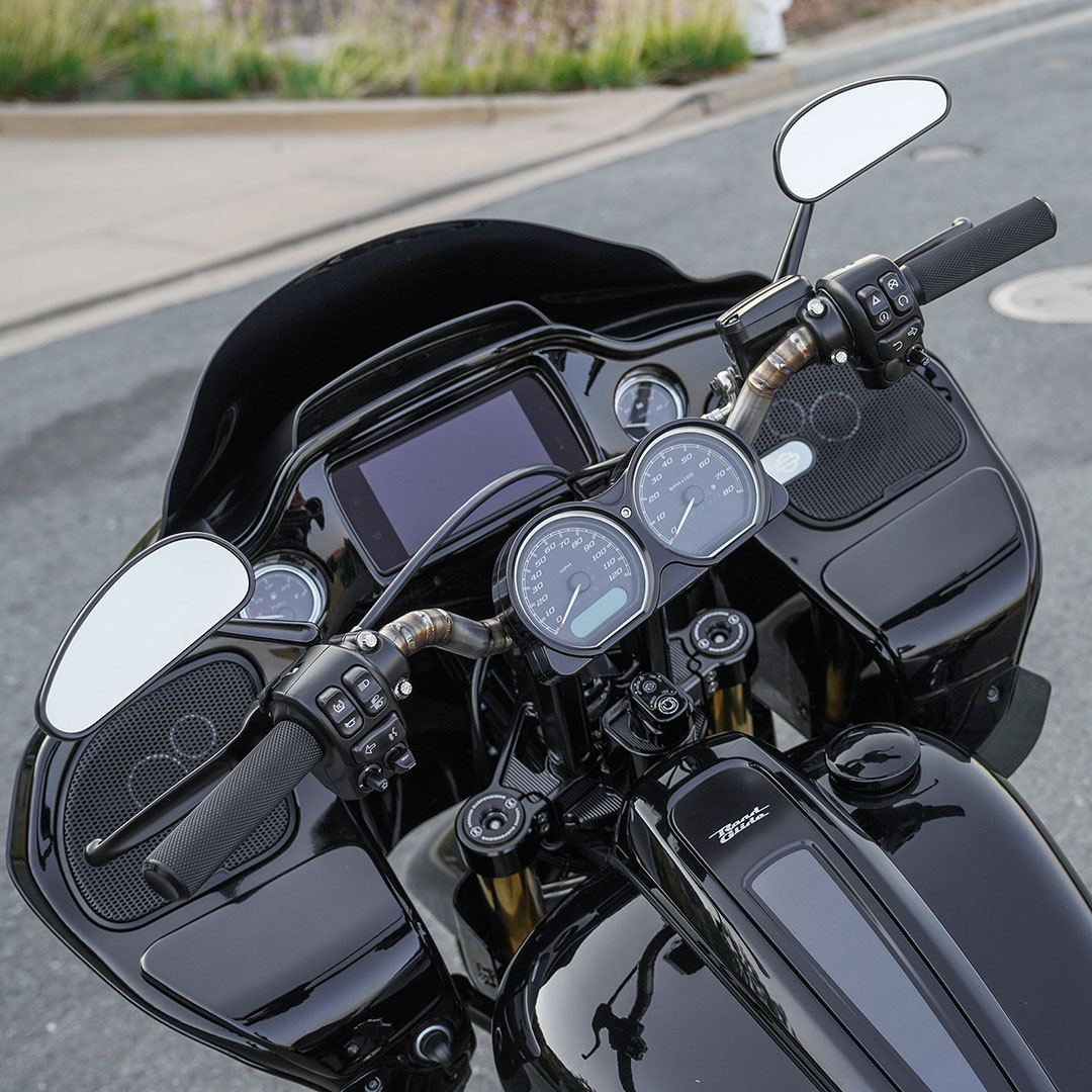 【クリスマスセール】ダウンドラフト フォージドミラー 【左右セット】 ブラック