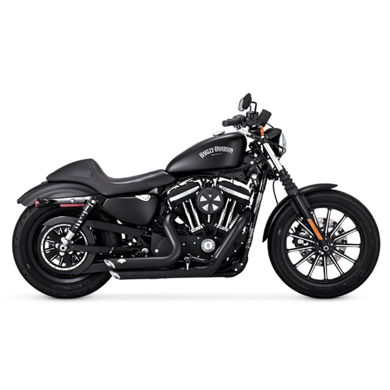 【クリスマスセール】【PCX高性能触媒搭載】 ショートショット スタッガード フルエキゾーストマフラー ブラック