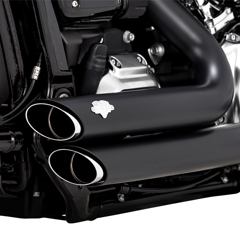 【クリスマスセール】【PCX高性能触媒搭載】 ショートショット スタッガード フルエキゾーストマフラー ブラック