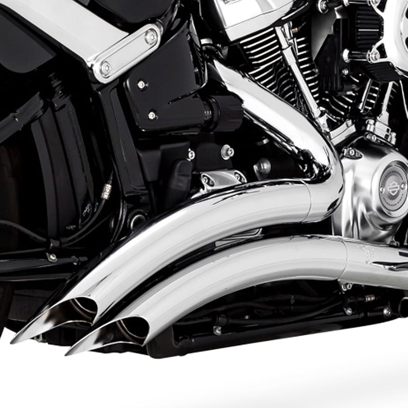 【クリスマスセール】【PCX高性能触媒搭載】 ビッグラディウス 2in2 フルエキゾーストマフラー クローム