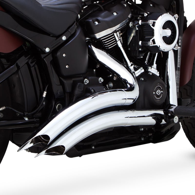 【クリスマスセール】【PCX高性能触媒搭載】 ビッグラディウス 2in2 フルエキゾーストマフラー クローム