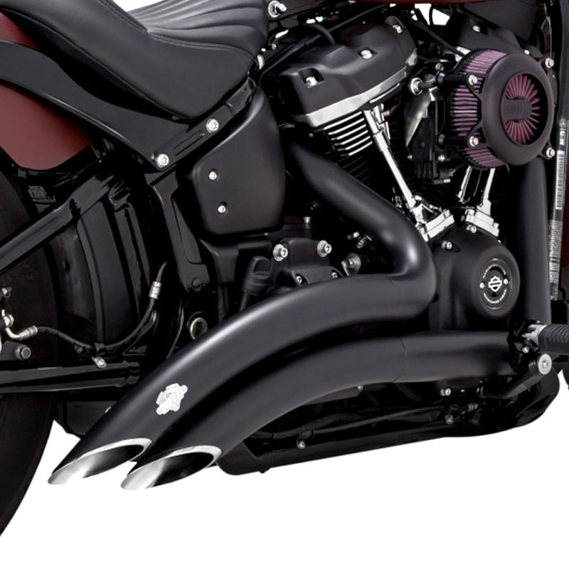 【クリスマスセール】【PCX高性能触媒搭載】 ビッグラディウス 2in2 フルエキゾーストマフラー ブラック