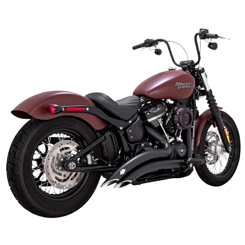 【クリスマスセール】【PCX高性能触媒搭載】 ビッグラディウス 2in2 フルエキゾーストマフラー ブラック