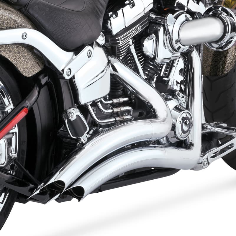 【クリスマスセール】【PCX高性能触媒搭載】 ビッグラディウス 2in2 フルエキゾーストマフラー クローム