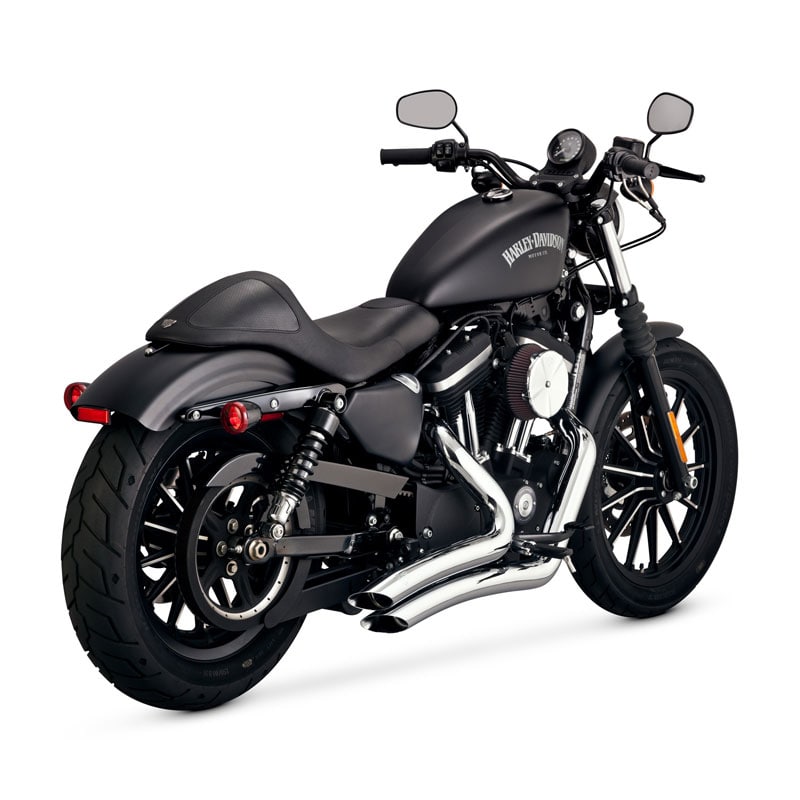 【12月限定セール】 【PCX高性能触媒搭載】 ビッグラディウス 2in2 フルエキゾーストマフラー クローム