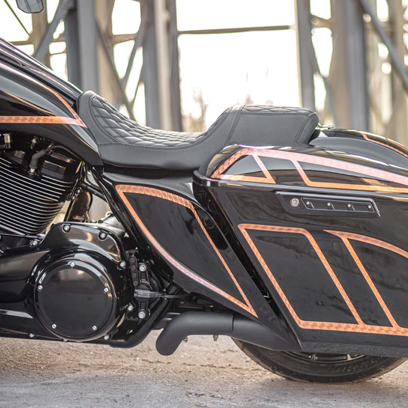 フロー2 エクステンデッド ストレッチガスタンク&サイドカバー (未塗装)