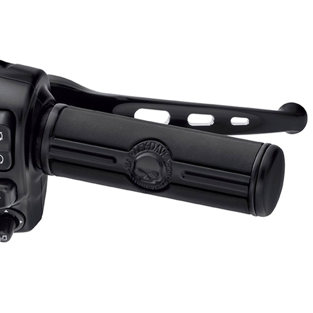 ウィリーG スカル ハンドグリップ ブラック