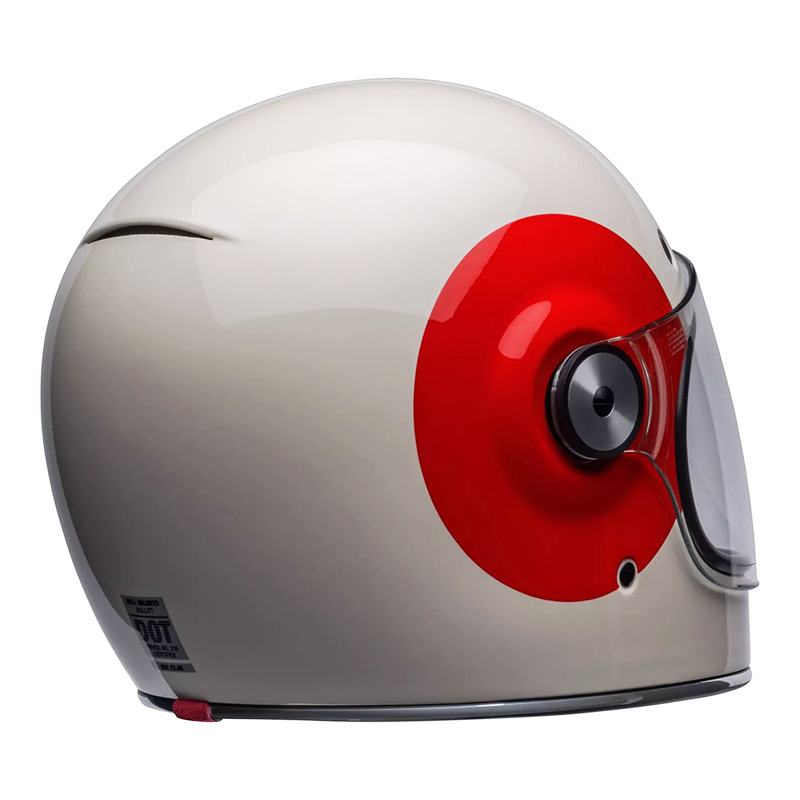 【12月限定セール】 ブリット フルフェイスヘルメット TT グロス ヴィンテージホワイト/オックスブラッド
