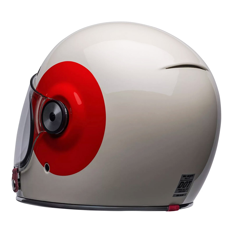 【12月限定セール】 ブリット フルフェイスヘルメット TT グロス ヴィンテージホワイト/オックスブラッド