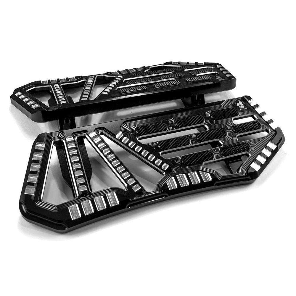 ネクストレベル フロアボード ブラック マシンカット