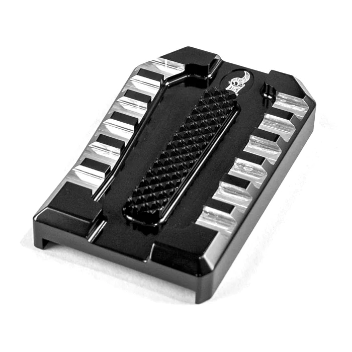 ネクストレベル ブレーキペダルカバー ブラック/マシーン仕上げ