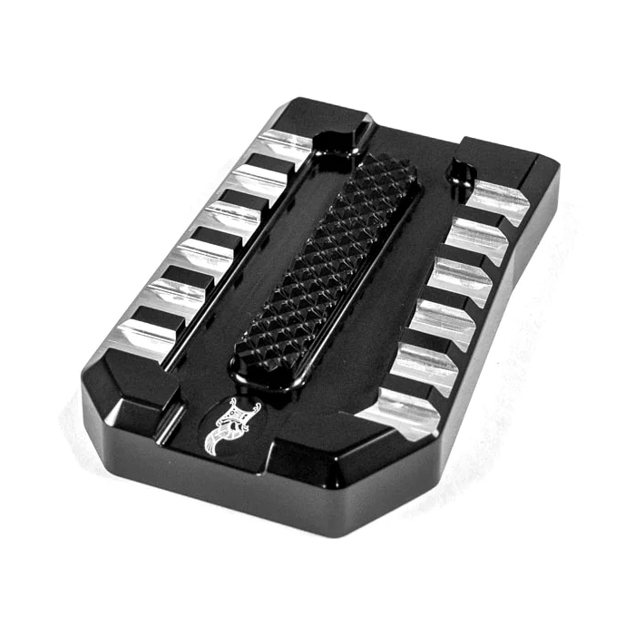 ネクストレベル ブレーキペダルカバー ブラック/マシーン仕上げ