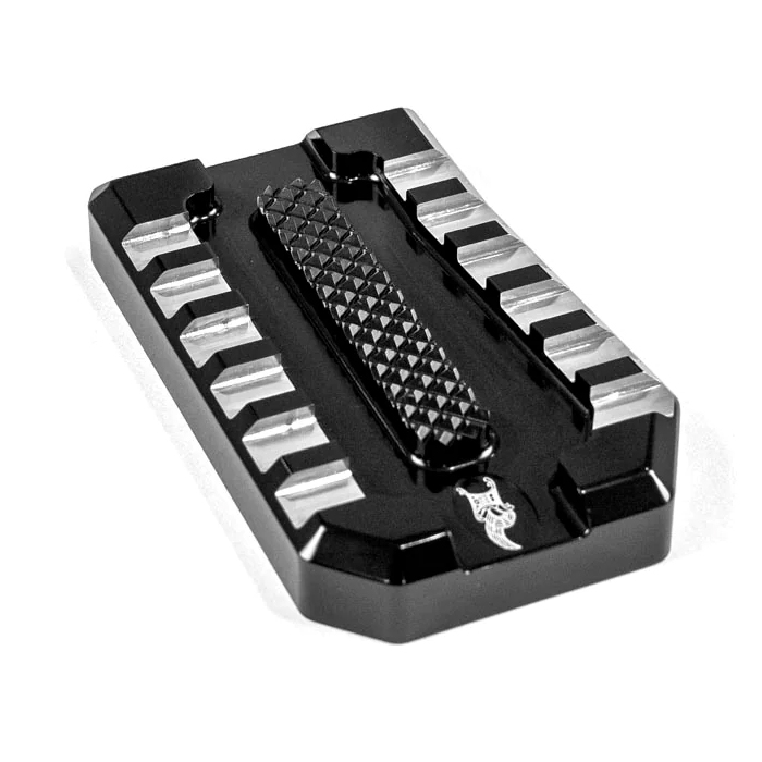 ネクストレベル ブレーキペダルカバー ブラック/マシーン仕上げ