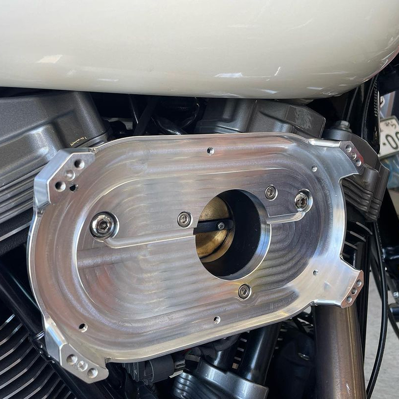 ネクストレベル NXT-03 エアークリーナーキット クリアウインドウタイプ マシンカット/ゴールド