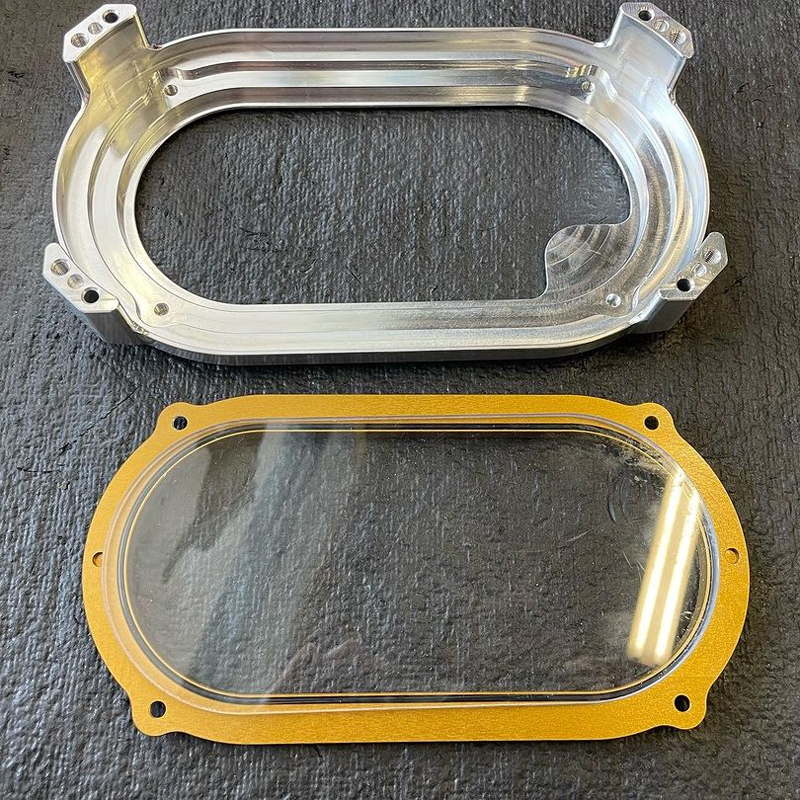 ネクストレベル NXT-03 エアークリーナーキット クリアウインドウタイプ マシンカット/ゴールド