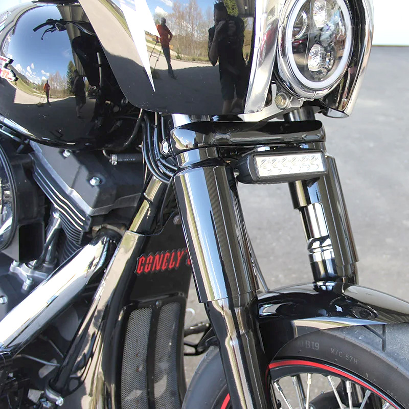 ロワーフォークカバー ブラック